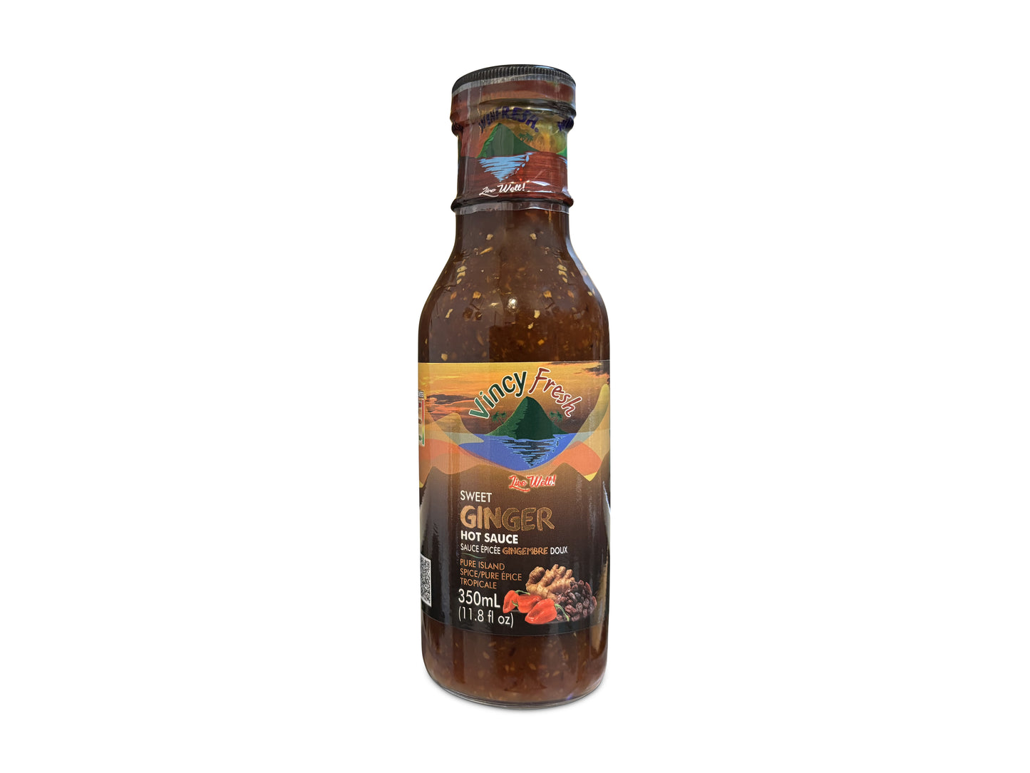 Vincy Fresh Sweet Ginger Hot Sauce