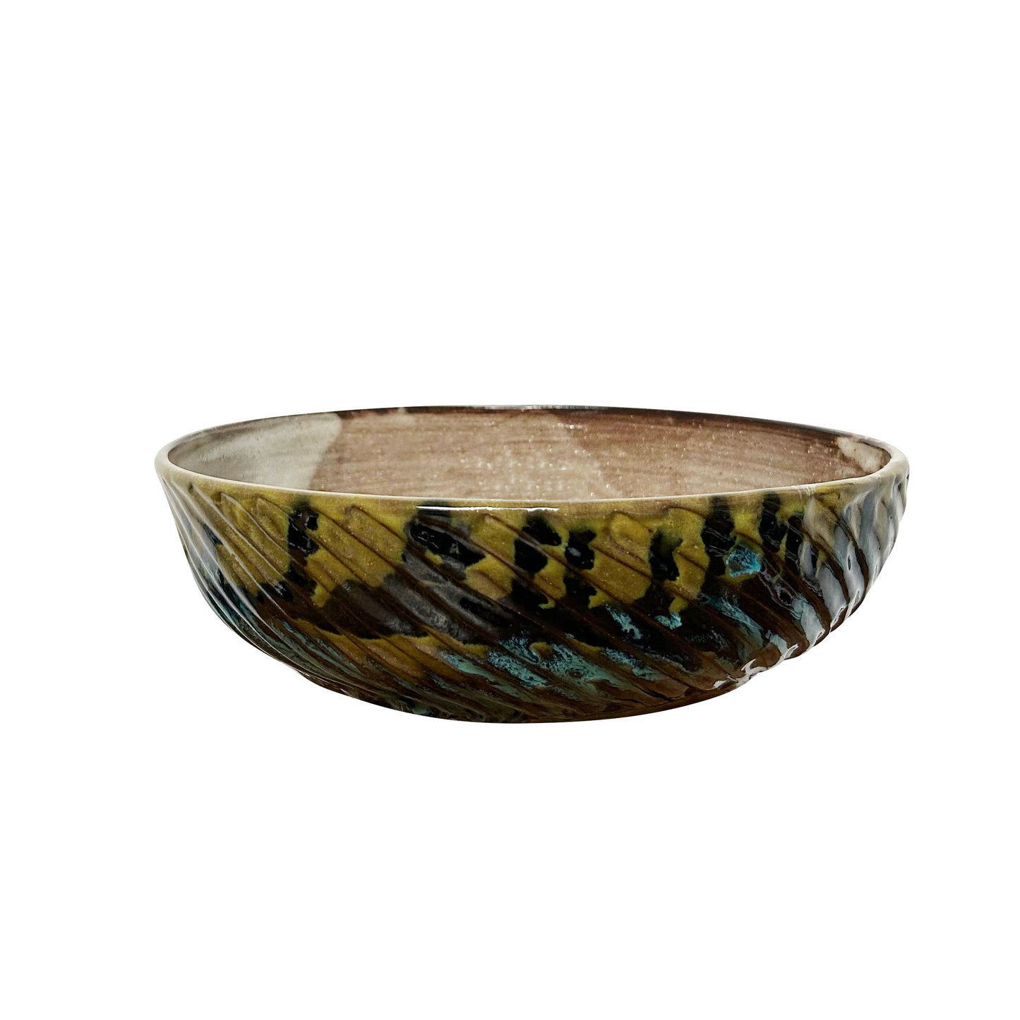 David Changar Moss & Gold Reveries Glaze Bowl