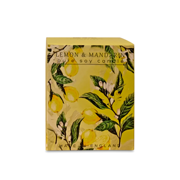 The English Soap Company Lemon Mandarin Soy Candle